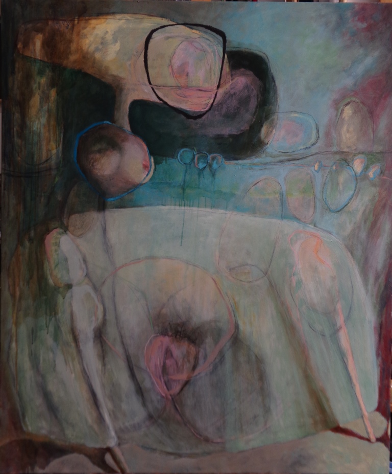 Diletta Boni Infanta stante 2015 Oil on canvas 100x120cm