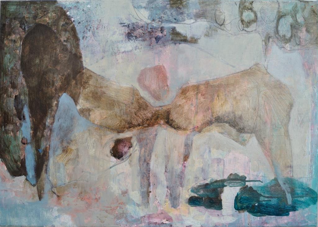 Diletta Boni 2016 -  The Shape #2 - Oil on canvas - 50x70cm