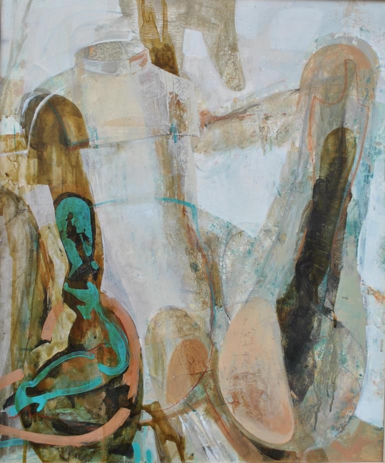 Diletta Boni 2016 -  Untitled - Mixed media on canvas - 60x50cm