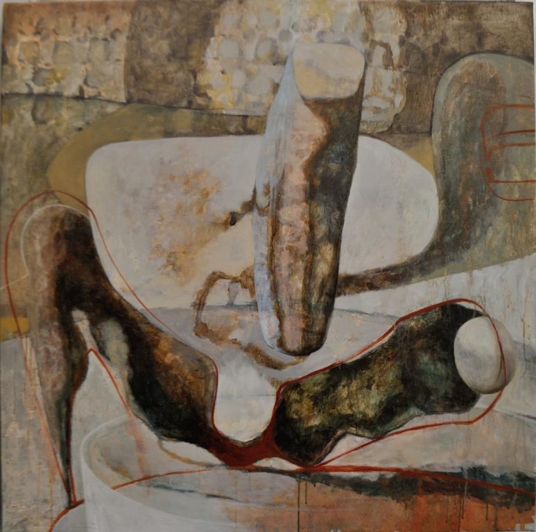 Diletta Boni 2016 - Untitled (La ultima corrida) - Oil on canvas - 100x100cm